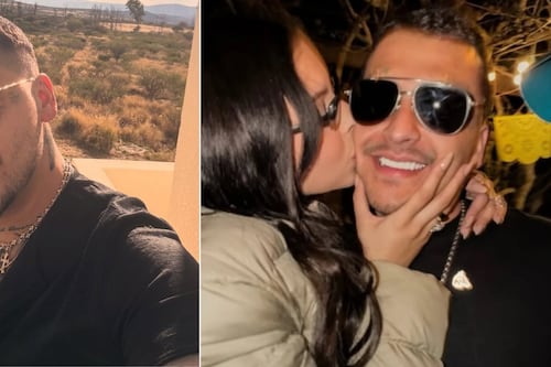 Lujos, piratas y calaveras: así fue el exótico festejo de cumpleaños de Christian Nodal