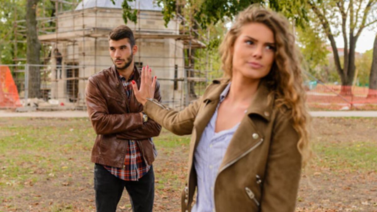 Pareja año nuevo amante