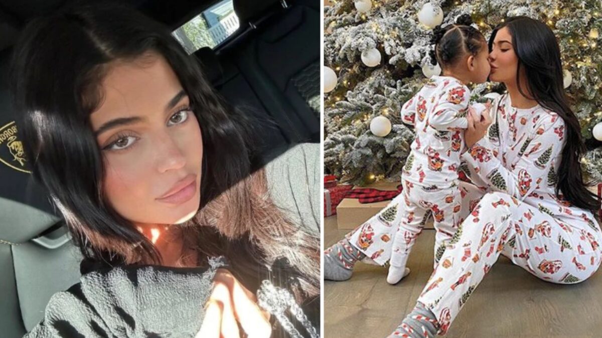 Kylie Jenner árbol de navidad