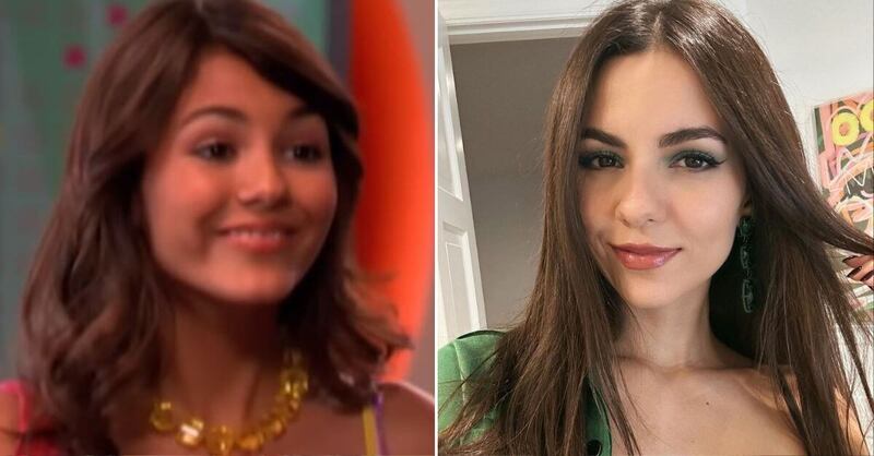 Victoria Justice en 'Zoey 101' y en la actualidad