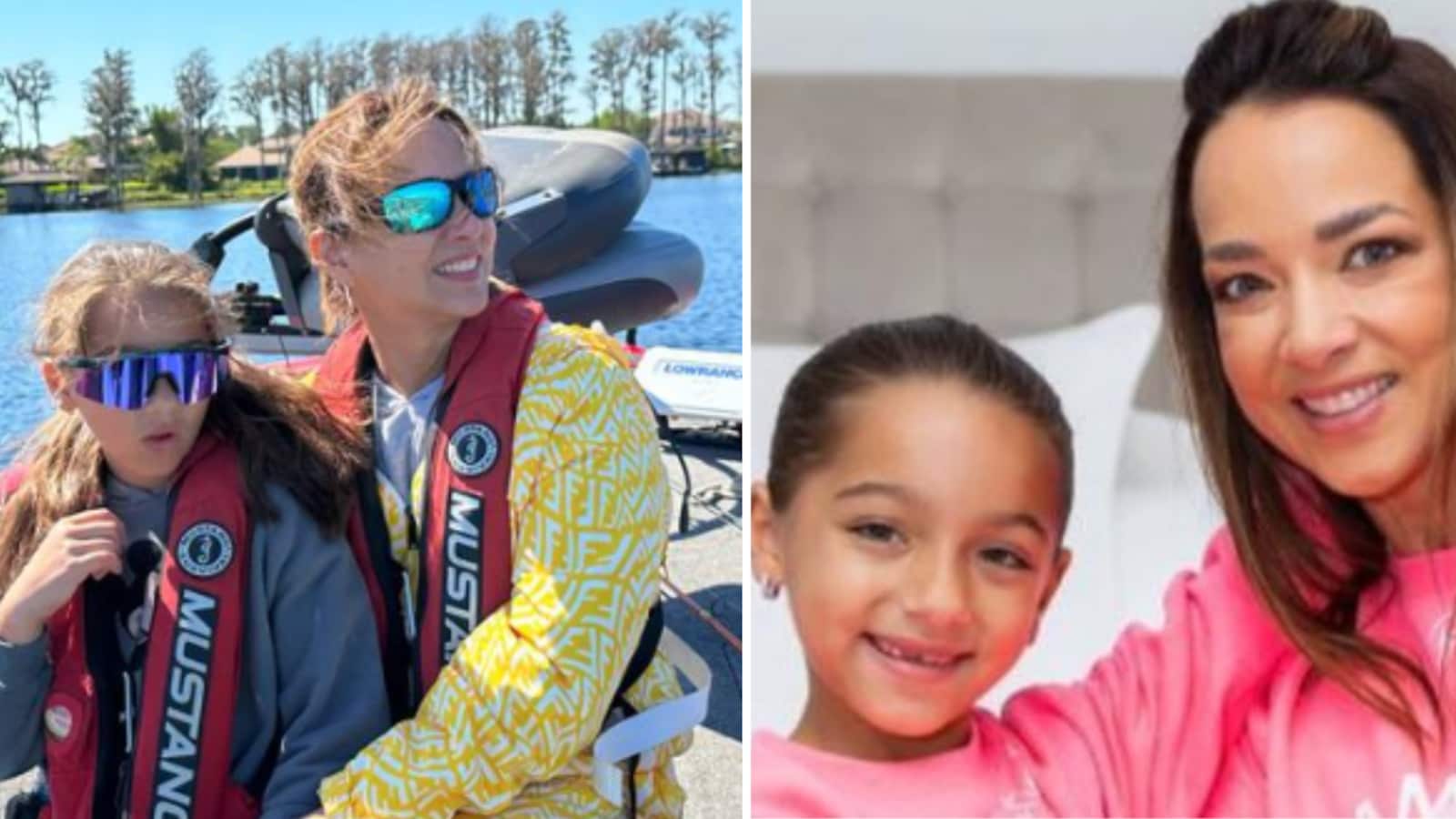 Adamari López y su hija