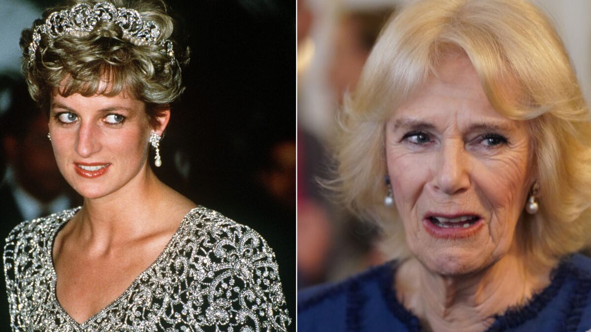 Lady Di y Camila Parker