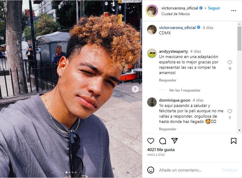 Víctor Varona es Lion en 'Culpa mía'