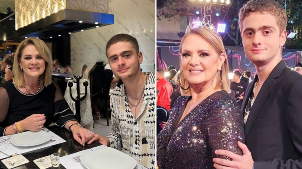 El hijo de la actriz Erika Buenfil, Nicolás, llegó a la mayoría de edad