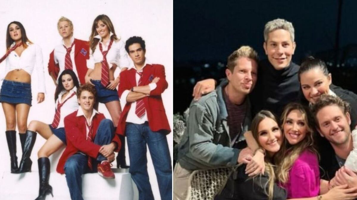 La agrupación juvenil RBD se reencontró recientemente en una reunión tras el matrimonio de una de sus ex integrantes