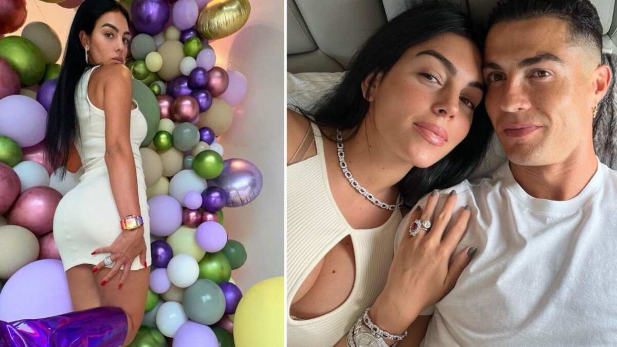Georgina Rodríguez y Cristiano Ronaldo festejan cumpleaños de sus mellizos.