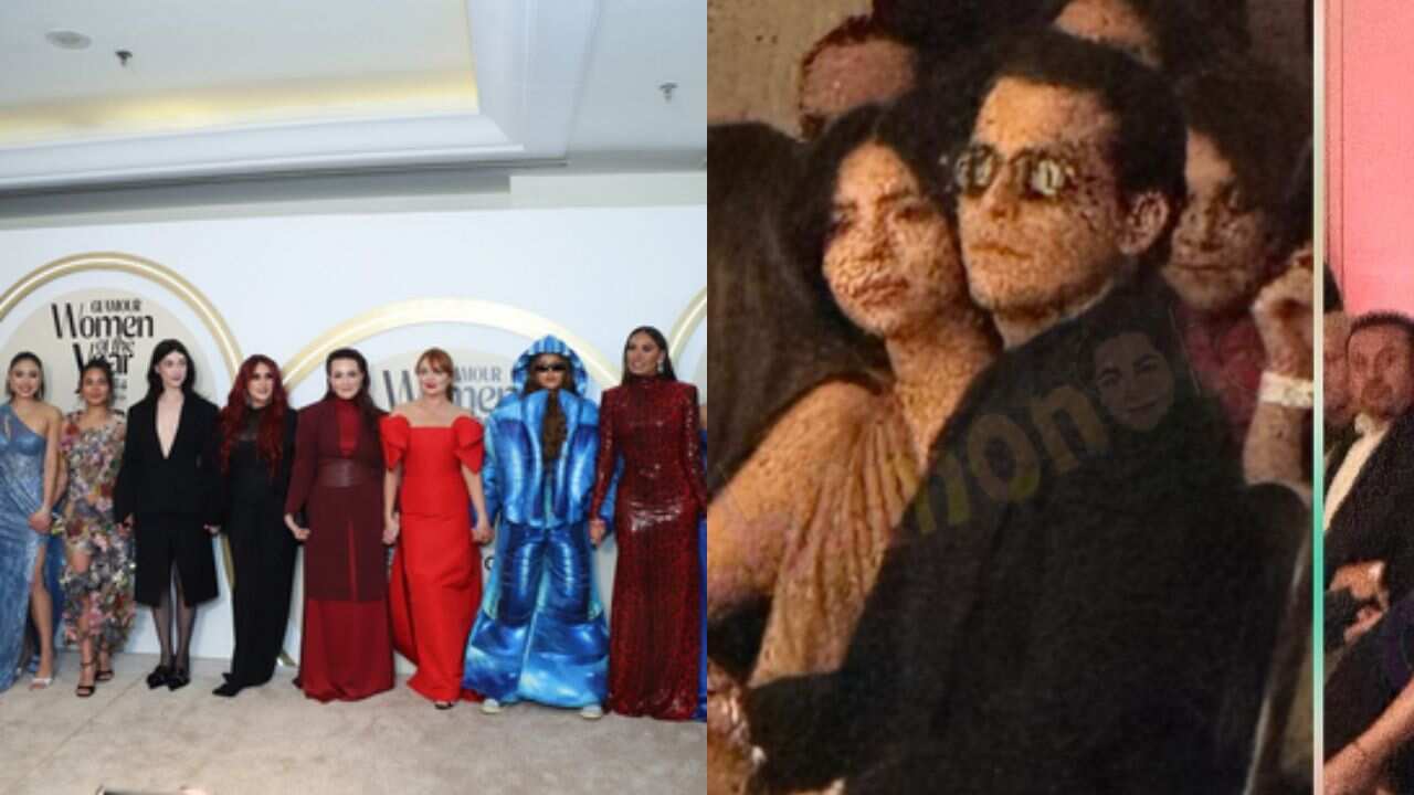 Se revelaron las primeras fotos de la cantante en el evento de Glamour.