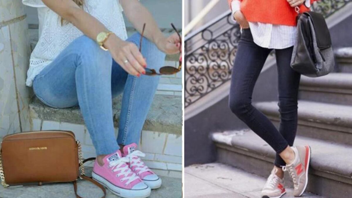 Moda tenis de colores