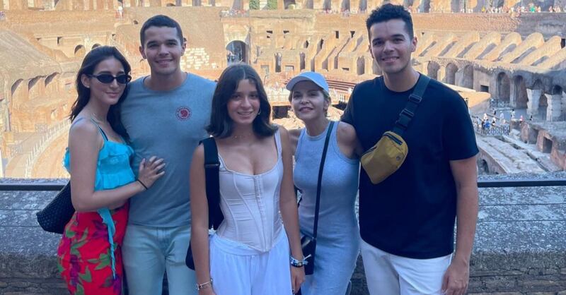 La nuera de Itatí Cantoral, se ha convertido en la protagonista de sus vacaciones por Italia.