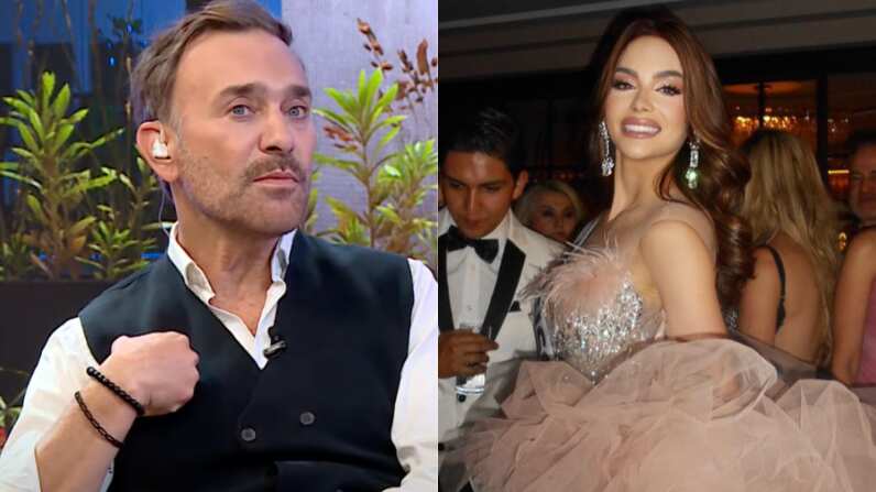 María Fernanda Beltrán y Jordi Castell | Captura: Tal Cual de TV+ e Instagram @fersitabel