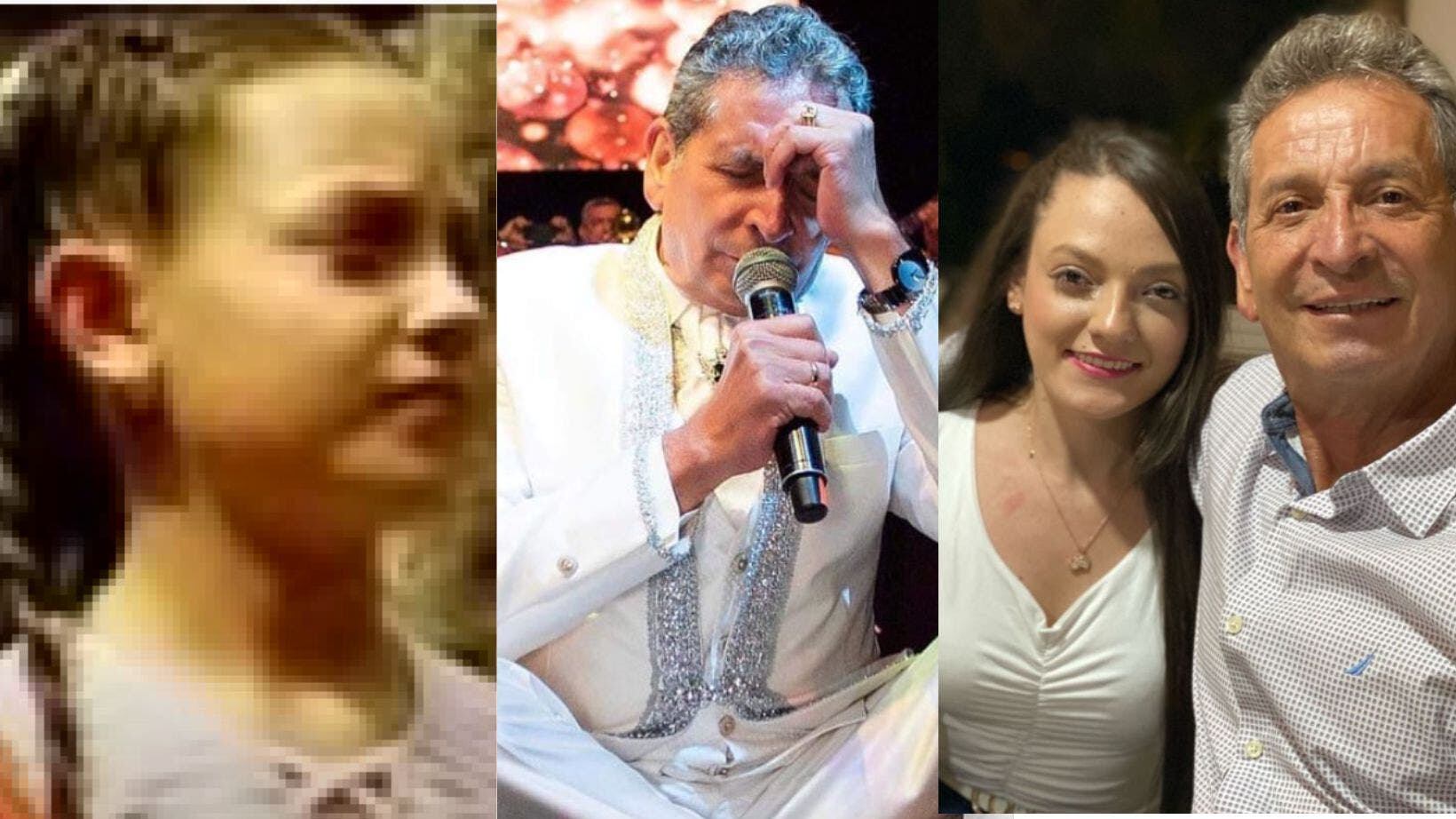 Daniela, con su abuelo Dario Gómez