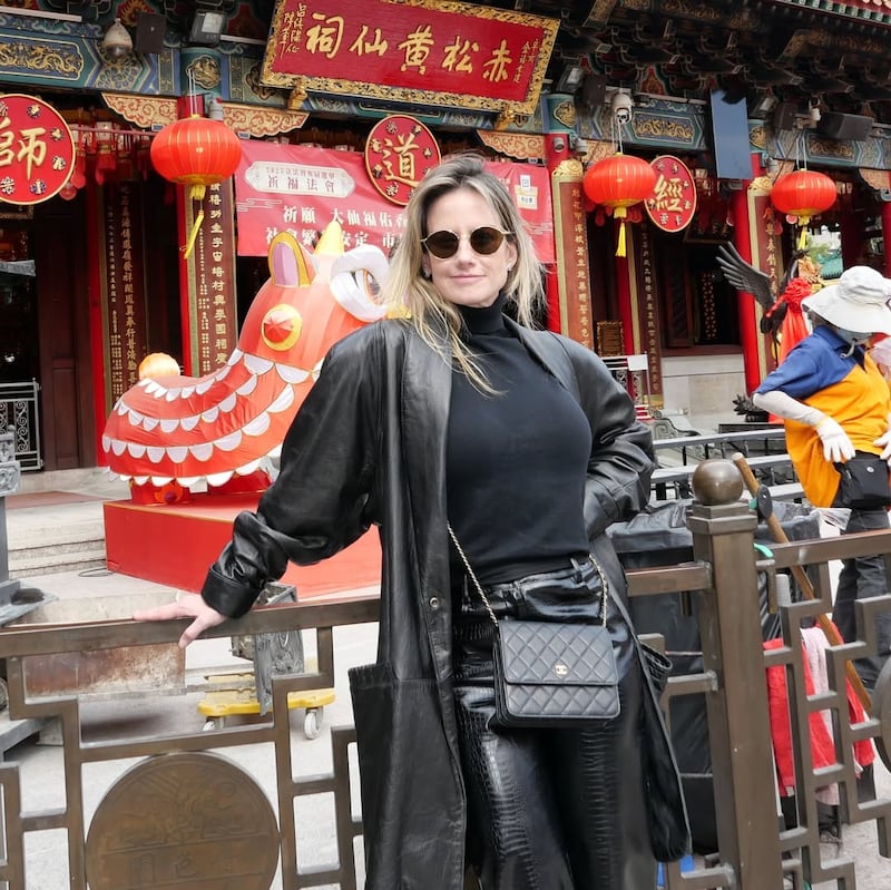 Altair Jarabo presumió su viaje a Hong Kong junto a su esposo Frédéric García