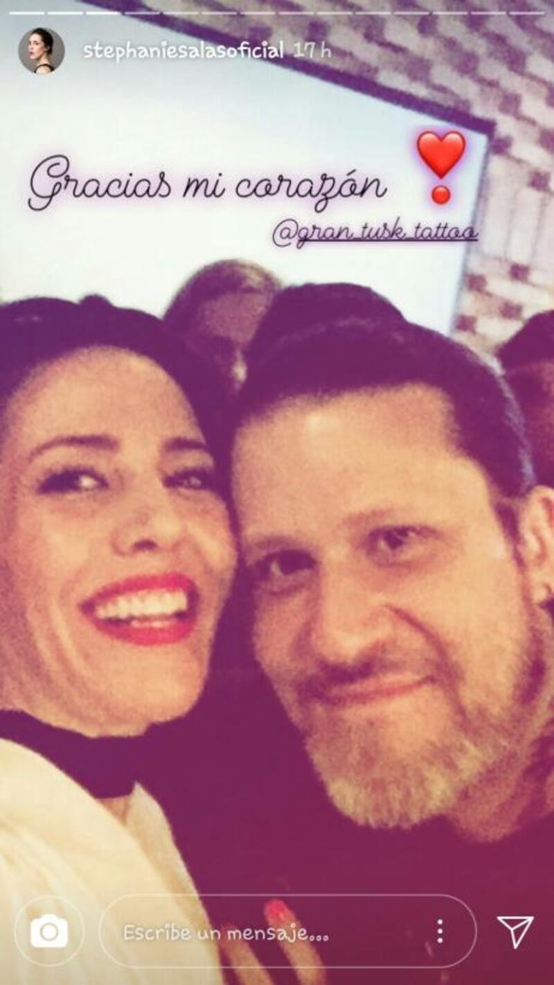 Stephanie Salas y Luis Sánchez.