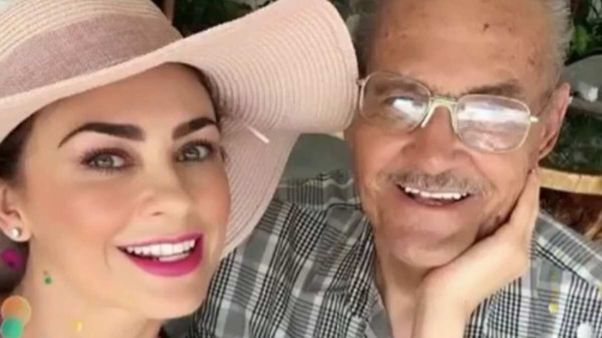 Aracely Arámbula habló sobre lo que siente al perder su padre, Manuel Arámbula