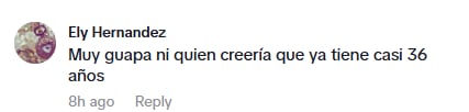 Belinda ha sido señalada por su edad
