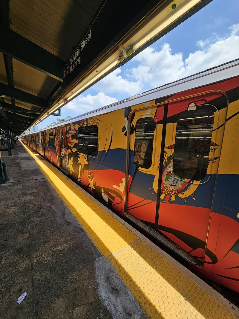 El famoso tren 7 de Nueva York