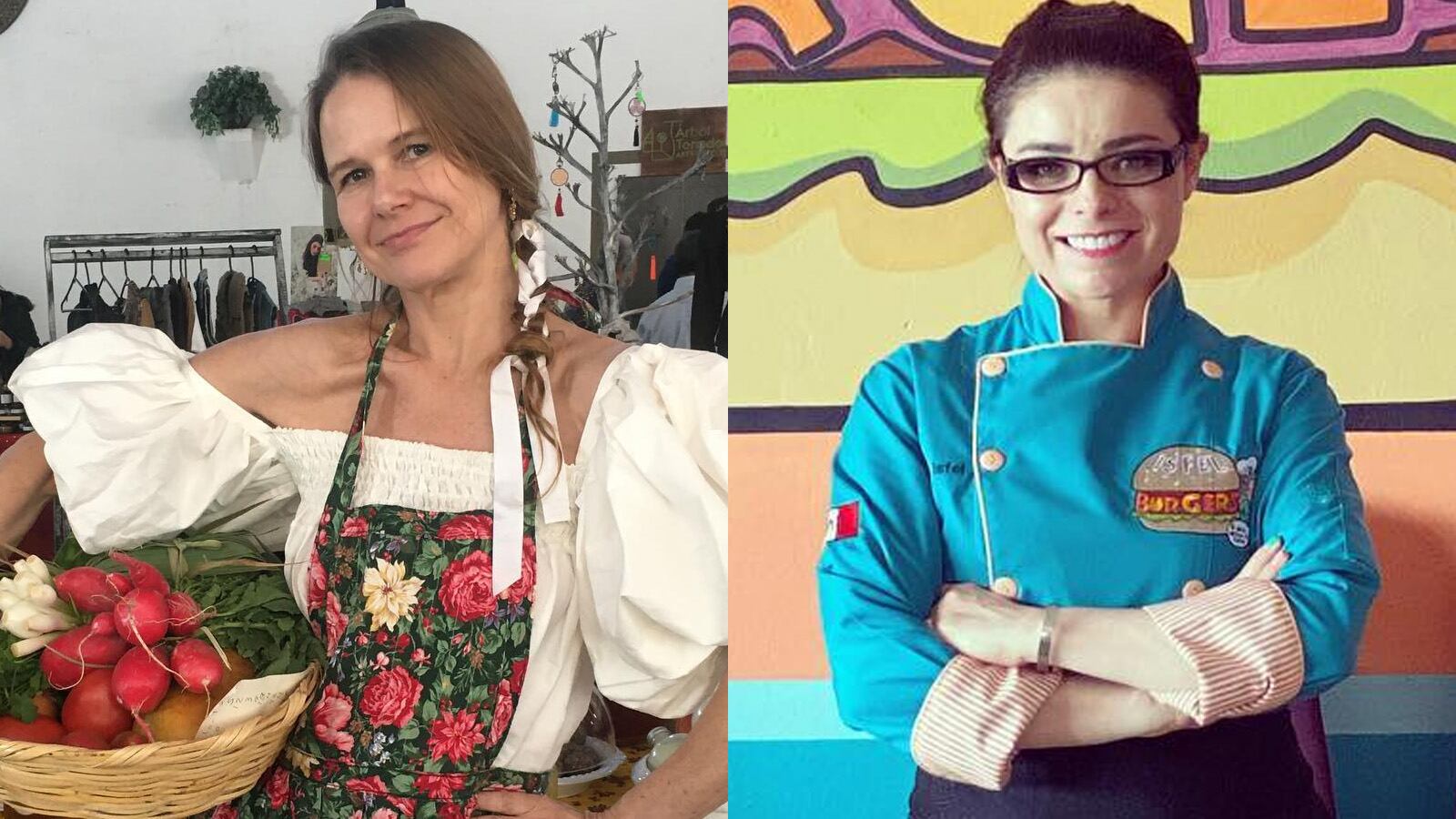 Violeta Isfel y Nailea Norvind