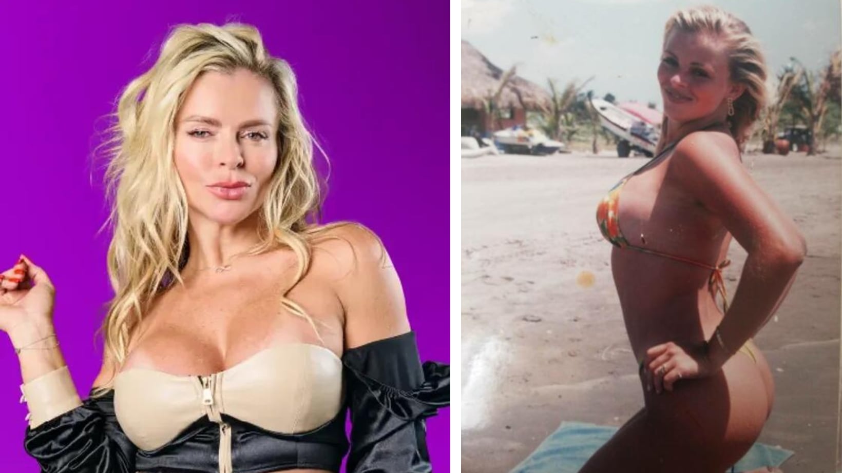 Sandra Muñoz era la Pamela Anderson de los 90