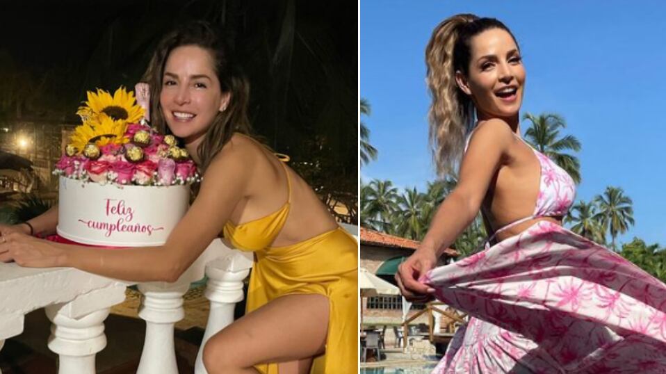 Carmen Villalobos cumplió 39 años y está más feliz que nunca