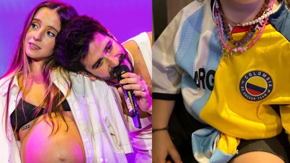 Camilo y Evaluna hija