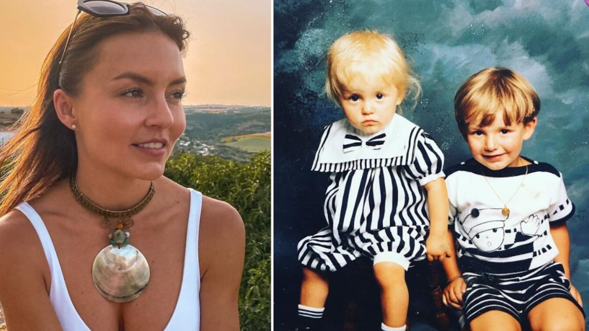 Angelique Boyer y su hermano Arnaud Boyer