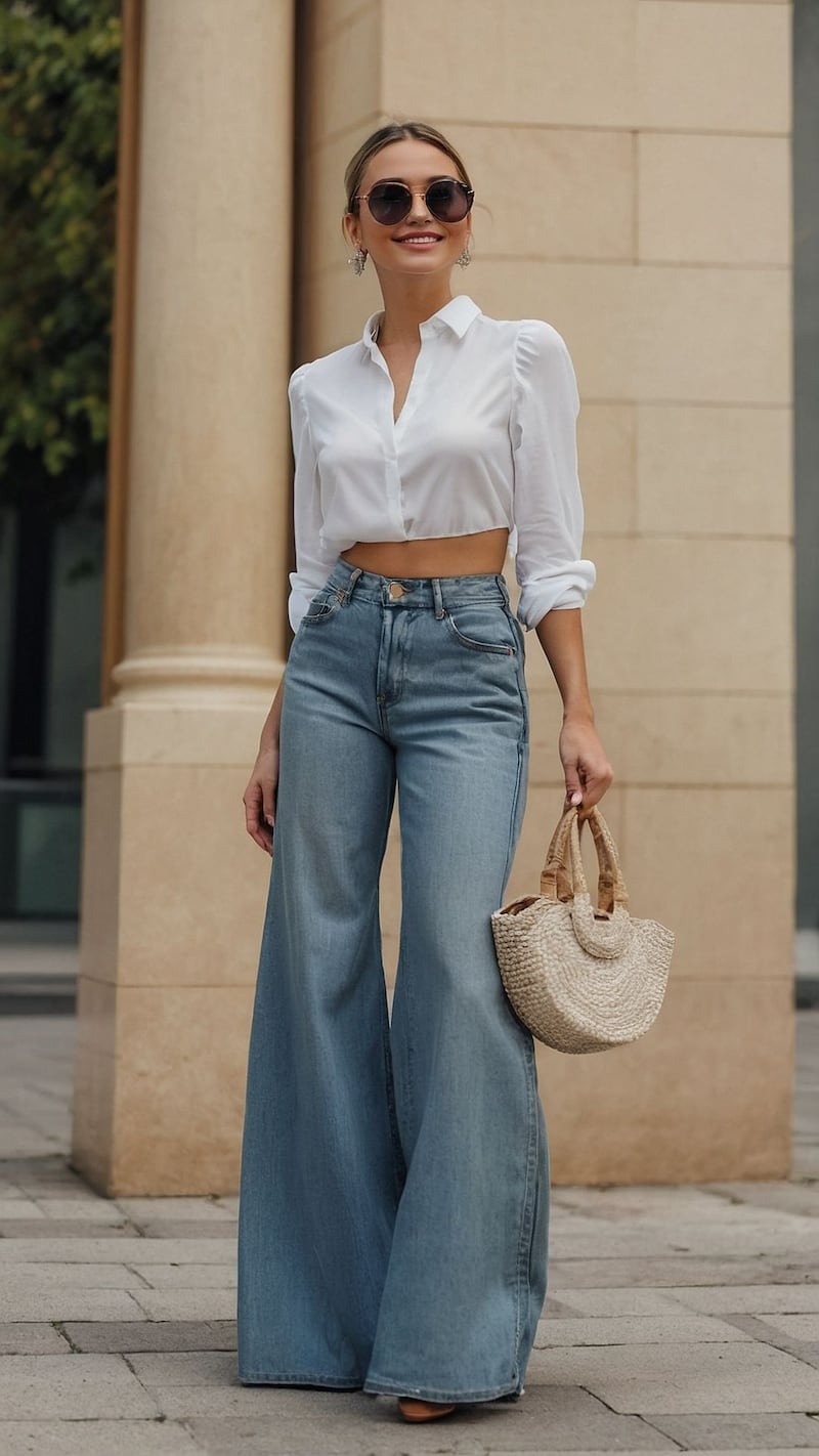 Jeans boho en tendencia