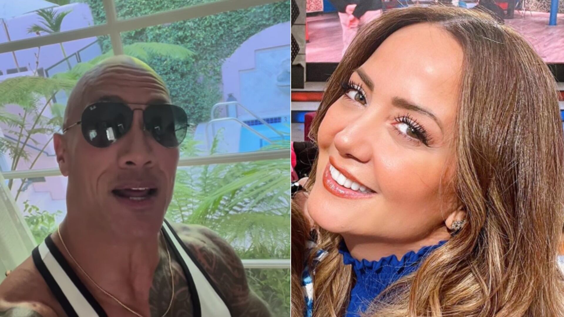 Irradia sencillez: así fue cuando Andrea Legarreta conoció a La Roca