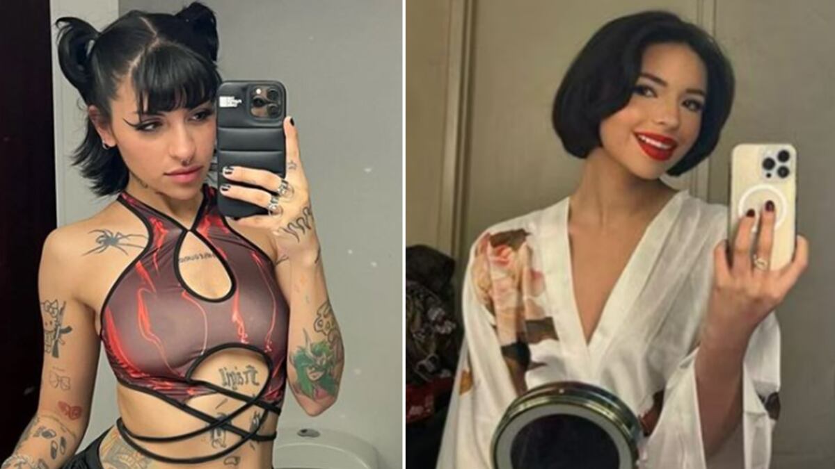 Cazzu y Ángela Aguilar