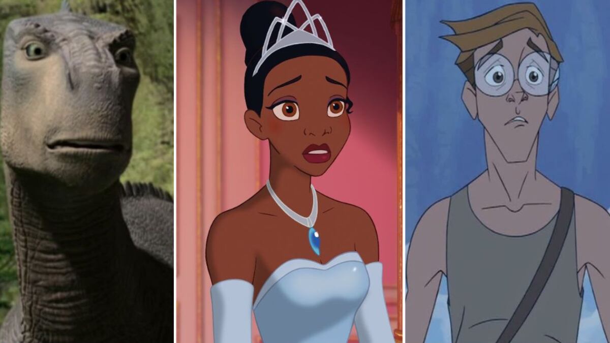 'Dinosaurio', 'La princesa y el sapo' y 'Atlantis: el imperio perdido' son tres cintas Disney que no recibieron el reconocimiento que merecían