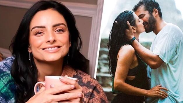 Aislinn Derbez y su novio
