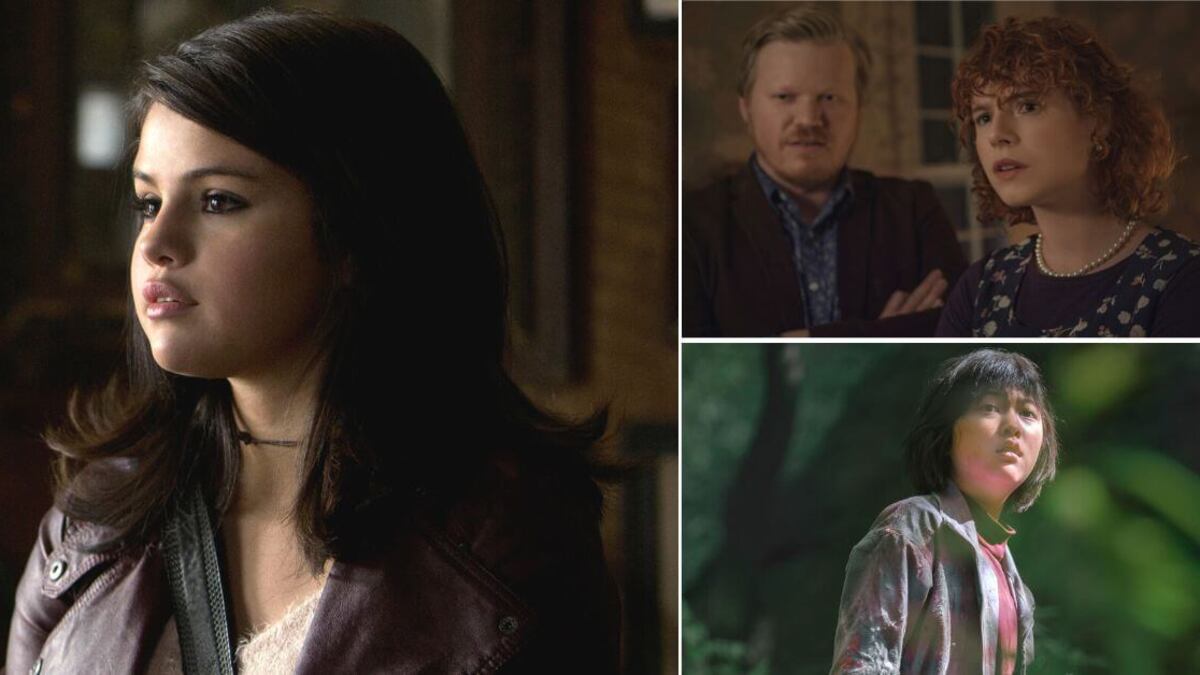 Fotogramas de 'Los principios del cuidado', 'Pienso en el final' y 'Okja'