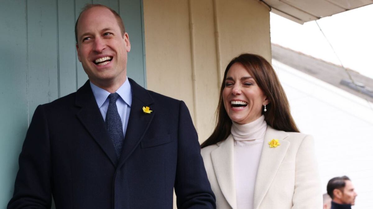 El príncipe William y la princesa Kate