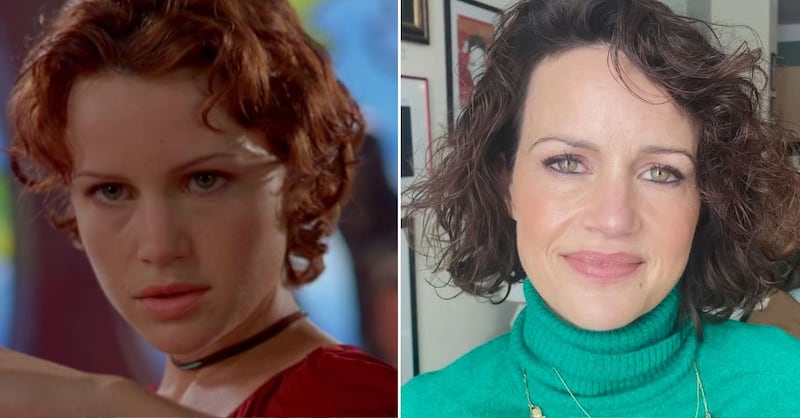 Carla Gugino en 'Spy Kids' y en la actualidad