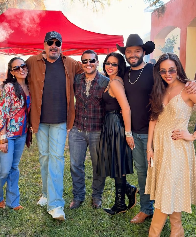 Así fue el festejo de cumpleaños de Christian Nodal