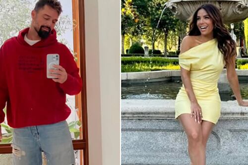 Ricky Martin y Eva Longoria tienen una de las amistades más bonitas y estas fotos lo prueban