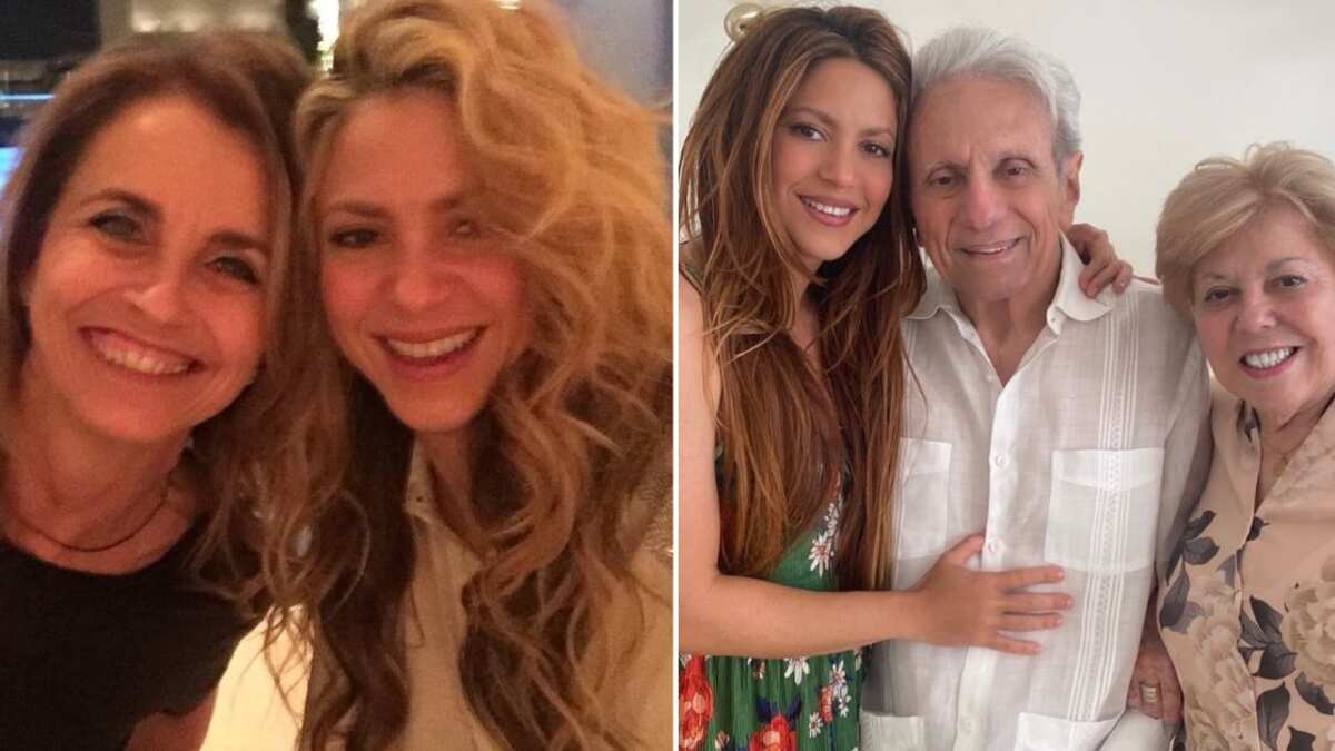 Los internautas viralizaron un video donde la madre de Piqué hizo un grosero gesto a los padres de Shakira.