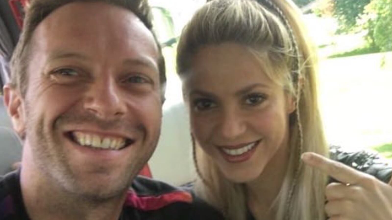 Shakira aseguró que Chris Martin la apoyó mucho en su sufrimiento.