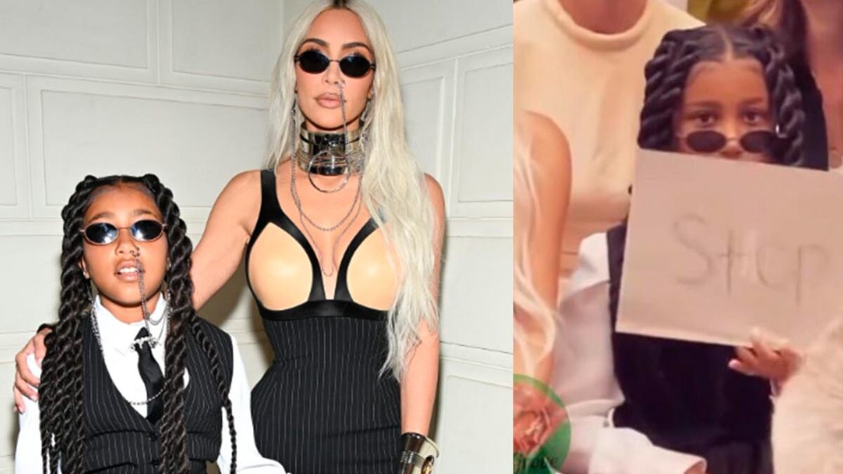 Hija de Kim Kardashian está sometida a mucha presión social