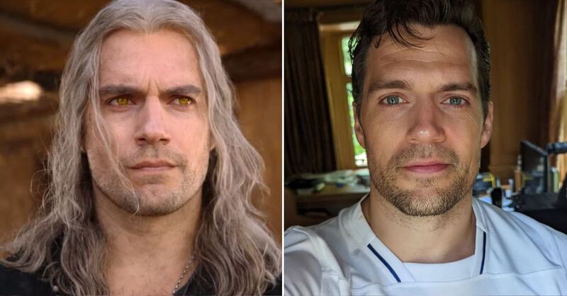 Henry Cavill en la tercera temporada de 'The Witcher' y en la vida real