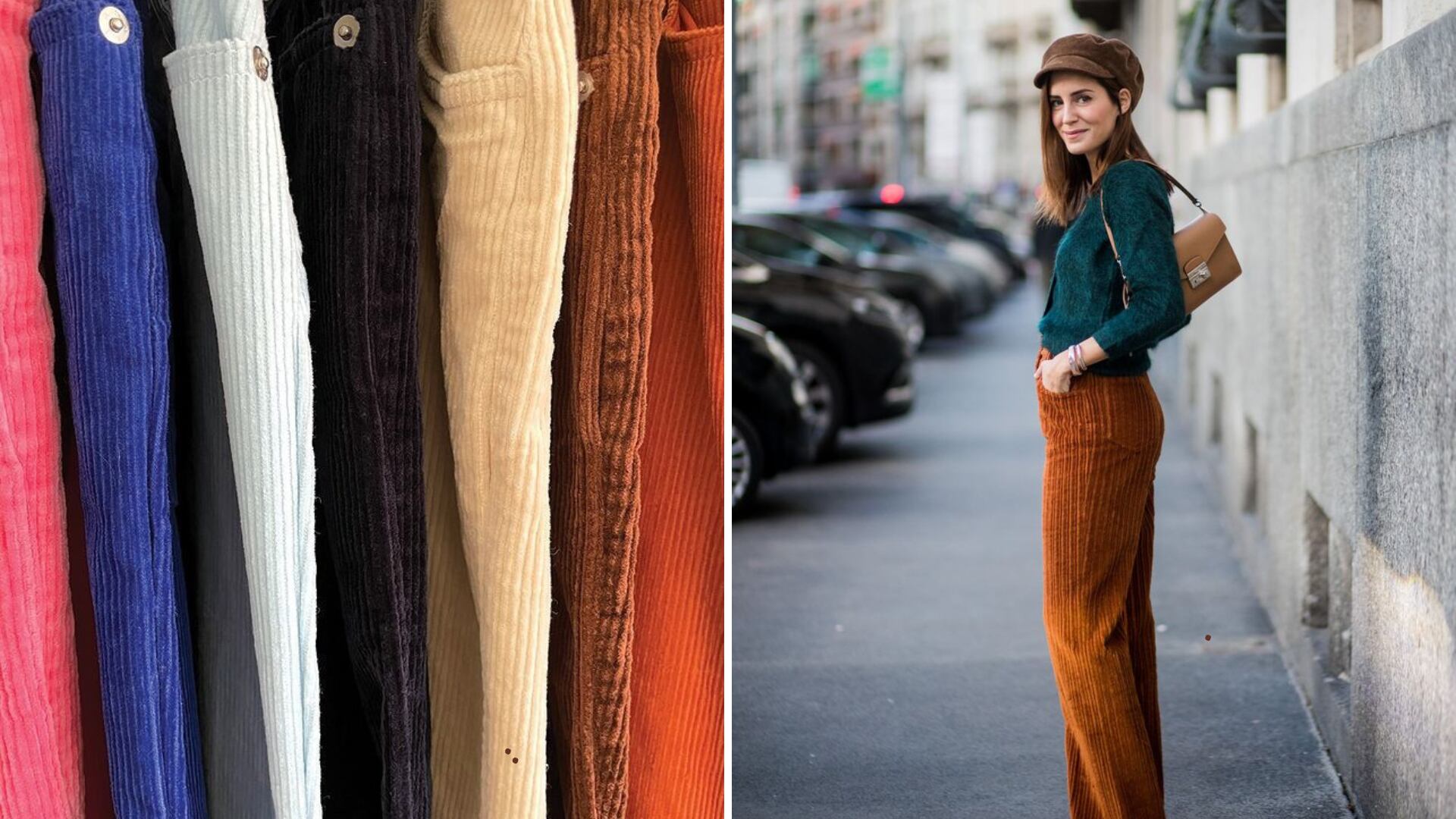 Los pantalones de pana regresan esta temporada y estas son las 3 reglas para usarlos y no morir en el intento