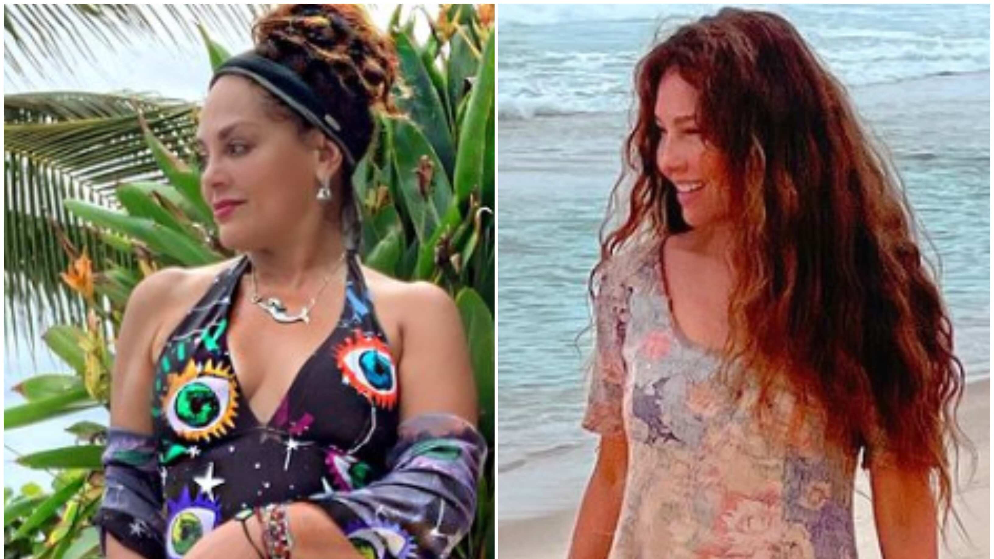 Thalía y Tatiana han sorprendido con su belleza a los 50 años