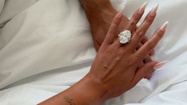 Georgina Rodríguez recibió anillo de compromiso.