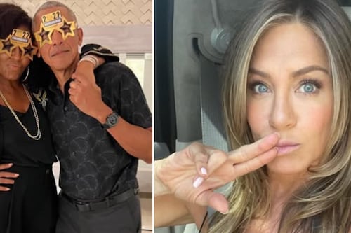 ¿Se vengó? Tras escándalo de Obama y Jennifer Aniston, Michelle reaparece con nuevo look y misterioso hombre