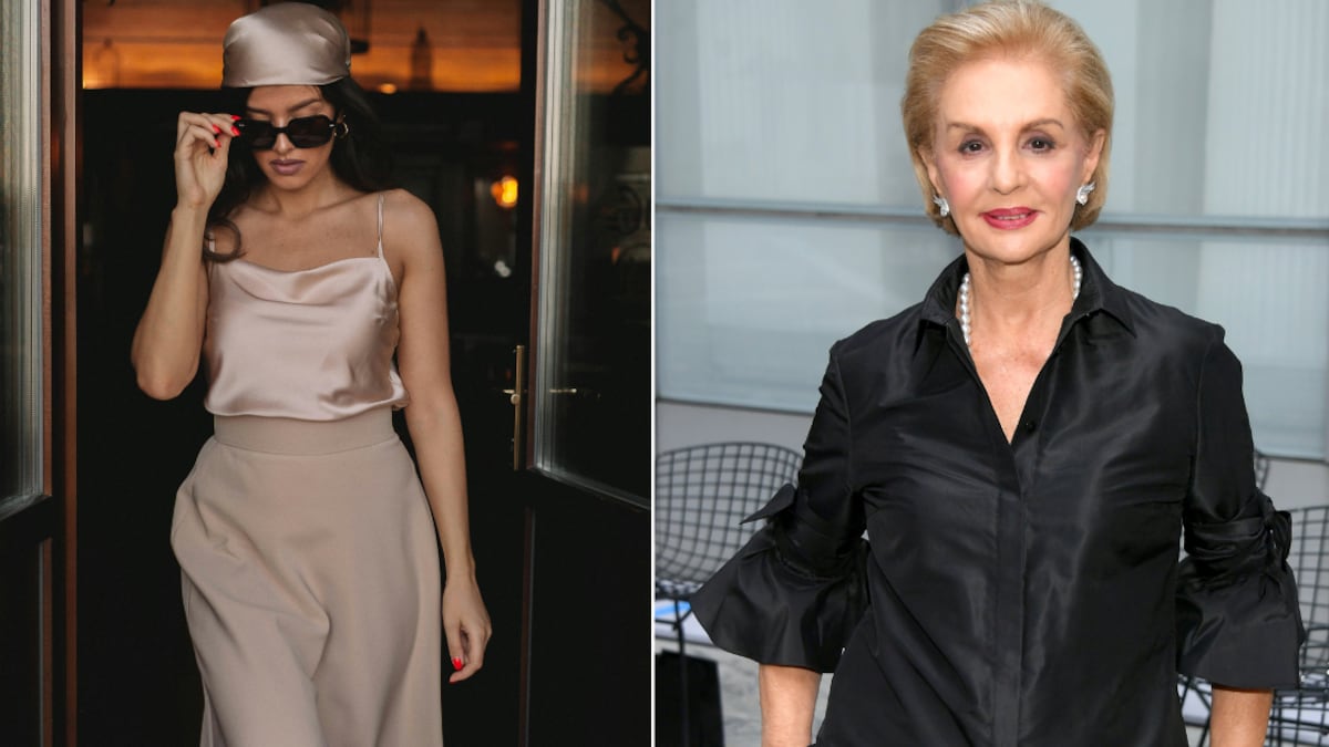 Este es el tipo de blusa que Carolina Herrera recomienda para las mujeres después de los 40.