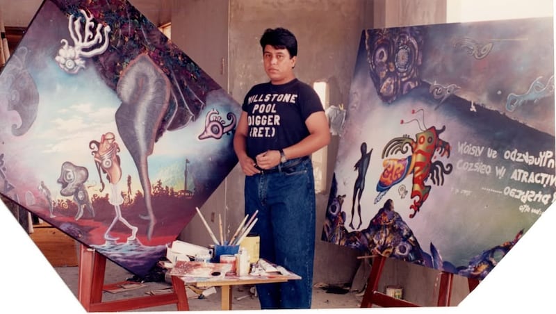 Artista Ecuatoriano Francisco Velásquez Zambrano