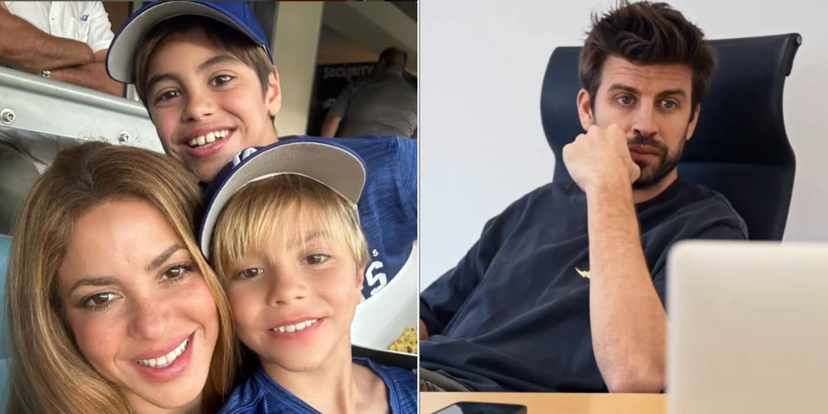 La cantante se encarga de sus hijos mientras trabaja.