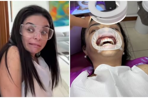 Violeta Isfel se deja ver “sin dientes” y preocupa por procedimiento al que recurre para su sonrisa perfecta