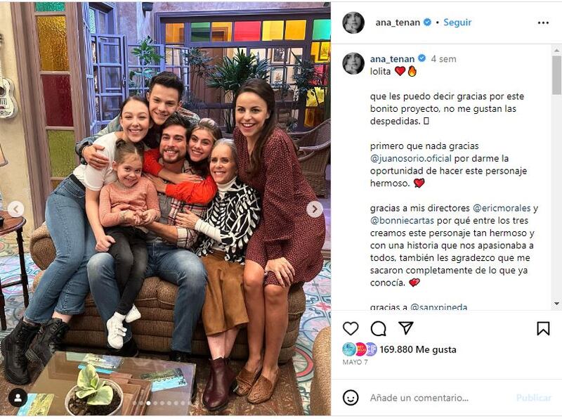El elenco de 'El amor invencible' se volvió una familia durante el rodaje