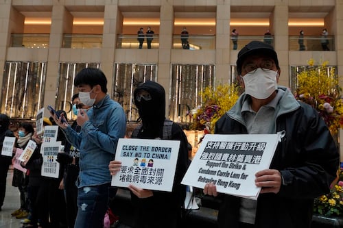 Hospitales de Hong Kong realizan huelga en plena emergencia por coronavirus