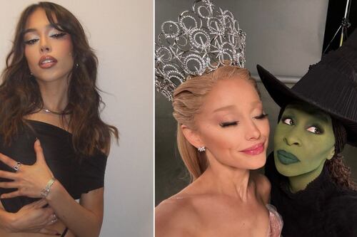 “Qué falta de respeto”: tunden a Danna por este ‘desaire’ en premiere de Wicked ¿fue a Ariana?